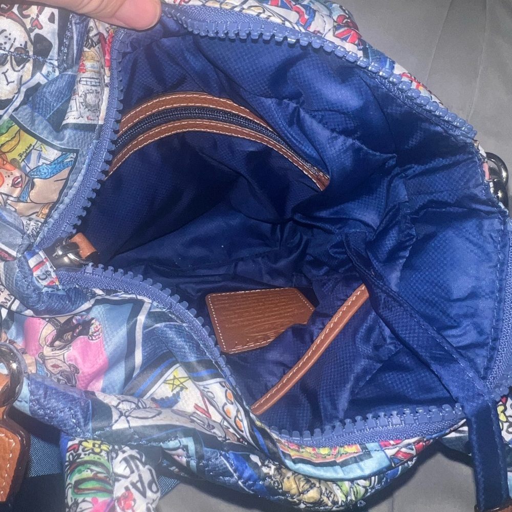 Brighton Multicolor Patchwork Crossbody Bag - image 5